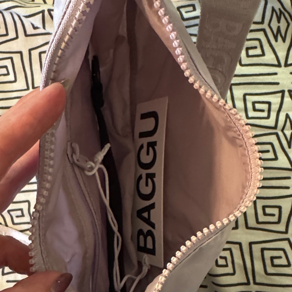 BAGGU Lavender small crescent bag - Picture 3 of 4